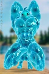 2022 abs balls bara big_balls big_muscles big_penis blue_balls blue_body blue_glans blue_nipples blue_penis ejaculation epic_games flexing fortnite front_view gay genitals glans goo_creature goo_humanoid hands-free hands_behind_head huge_muscles humanoid humanoid_genitalia humanoid_penis looking_at_viewer male muscular muscular_humanoid muscular_male navel nipples nude pecs penile penis rippley solo ssurface vein veiny_penis video_games