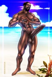 abs biceps big_balls big_penis bodybuilder class_comics dark-skinned_male dark_skin gay giant_cock huge_balls huge_cock isaiah_shade male male_focus male_only melanin muscle muscles muscular muscular_arms muscular_ass muscular_back muscular_legs muscular_male muscular_thighs nipples nude patrick_fillion pecs solo solo_male veins veiny_penis