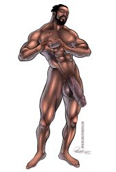 abs biceps big_balls big_penis bodybuilder class_comics dark-skinned_male dark_skin gay giant_cock huge_balls huge_cock isaiah_shade male male_focus male_only melanin muscle muscles muscular muscular_arms muscular_ass muscular_back muscular_legs muscular_male muscular_thighs nipples nude patrick_fillion pecs solo solo_male veins veiny_penis