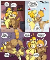 2024 2girls aggressive_retsuko aggretsuko ailurid animal_crossing anthro anthro_on_anthro anus ass balls bell big_ass big_breasts big_penis bodily_fluids breast_squish breasts breasts_frottage canid canine canis comic couple crossover dialogue dildo dildo_in_pussy dildo_insertion domestic_dog double_dildo duo embrace english_text female female/female female_on_top furniture furry genital_fluids genitals hand_holding heart hi_res hug huge_ass huge_breasts huge_cock isabelle_(animal_crossing) joaoppereiraus lesbian lesbian_couple lesbian_sex lying male mammal married married_couple married_woman nintendo nipples noses_touching nude on_back on_top onomatopoeia penetration penis photo pillow pussy_juice raccoon_dog red_panda retsuko sanrio sex_toy sex_toy_in_pussy sex_toy_insertion shih_tzu short_stack shower sofa sound_effects speech_bubble squish sweat tail tail_motion tailwag tanuki text thick_thighs tom_nook toy_dog vaginal_penetration wet wholesome wife wife_and_wife wives yuri