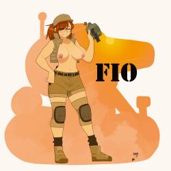 fio germi from metal slug by littlebitimpish