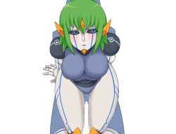 1girls big_breasts breasts doggy_style female game_cg green_hair succubus_frontier tagme thick_thighs