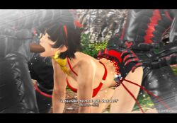 3d bandai_namco chobixpho dark-skinned_male dark_skin female gangbang interracial josie_rizal namco_bandai partial_male soldier tekken tekken_7 threesome