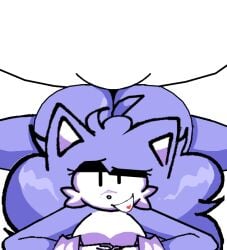 animated animated_gif ass_up beat_banger butt_jiggle furry loving_it man_on_top on_stomach poofy_hair sonic.exe_(series) tail wacky_(sonic.exe) zeckry