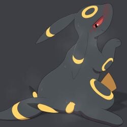 ass blush eeveelution facesitting feral feral_on_feral male/ambiguous parupoke pikachu pokémon_(species) pokemon pokemon_(species) smile umbreon