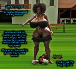 1boy 1girls 3d amazon ass big_ass big_breasts bigger_female bottom_heavy breasts brown-skinned_female brown_body brown_skin bust busty chest cleavage couple couple_(romantic) curvaceous curvy curvy_figure dark-skinned_female dark_skin digital_media_(artwork) dominant dominant_female enormous_ass enormous_breasts eyebrows eyelashes eyes female female_focus fit fit_female giantess gigantic_ass gigantic_breasts hair hips hourglass_figure huge_ass huge_breasts human hyper hyper_ass hyper_breasts jack_(silentsamurai20) large_ass large_breasts legs lips lower_body male massive_ass massive_breasts mature mature_female mini_giantess original original_character original_characters outercourse shorter_male silentsamurai20 size_difference smaller_male soria_(silentsamurai20) tall_female tall_girl taller_female taller_girl thick thick_hips thick_legs thick_thighs thighs upper_body voluptuous voluptuous_female waist wide_hips