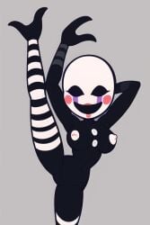 1girls ai_generated animatronic animatronic_female black_body buttons classic_fnaf_2_marionette classic_fnaf_2_puppet creepy female five_nights_at_freddy's five_nights_at_freddy's_2 haunted leg_up marionette_(fnaf) masked masked_female nipples original_fnaf_2_marionette original_fnaf_2_puppet perky_breasts pixai possessed puppet_(fnaf) pussy simple simple_background slim slim_waist solo solo_female striped_arms striped_legs ultimate_custom_night