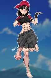 1futa abs aged_up alternate_costume balls bandana big_ass big_balls big_butt big_penis big_testicles big_thighs breasts bulge bulge_through_clothing clothed clothing cock dick dragon_ball dragon_ball_gt dragon_ball_super dragon_ball_z eight_pack erect_nipple erect_nipples_under_clothes erect_penis erection erection_under_clothes erection_under_clothing futa_only futanari hashimiro_takahi horse_penis horsecock horsecock_futanari huge_ass huge_balls huge_butt huge_cock huge_testicles huge_thighs human jean_shorts large_ass large_balls large_butt large_penis large_thighs light-skinned_futanari light_skin long_dick long_penis looking_at_viewer midriff mostly_clothed muscular muscular_futanari pan_(dragon_ball) penis penis_through_leghole pose posing posing_for_the_viewer ripped_clothing smile smiling smiling_at_viewer solo standing testicles vein veins veiny_penis xeno_pan