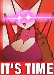 big_breasts bloobiesus breasts creatures_(company) creatures_inc. female game_freak glowing_eyes latias legendary_pokémon meme nintendo pixie_(bloobiesus) pokemon pokemon_(species) pokemon_rse solo