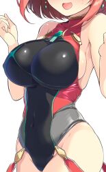 1girls breasts female female_only nintendo pyra short_hair solo swimsuit watsuki_ayamo watsukiya xenoblade_(series) xenoblade_chronicles_2