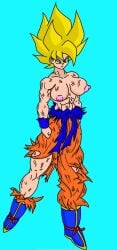 dragon_ball dragon_ball_z female_goku female_saiyan iceboy128 saiyan son_goku super_saiyan