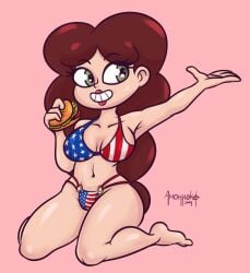 angie diaz from disney by amoniaco