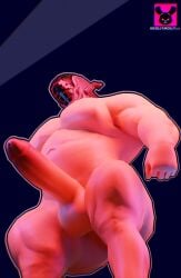 3d 3d_(artwork) abs astronaut bara bara_tiddies biceps blender bodybuilder breasts cock cyberpunk dollymolly323 epic_games fortnite gay helmet helmet_only huge_ass huge_cock huge_nipples large_penis larger_male low-angle_view male male_focus male_only mask masked masked_male muscles muscular muscular_arms muscular_thighs naked naked_male nude nude_male penis penis_out render scientist_(fortnite) shy solo solo_male