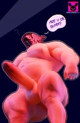 3d 3d_(artwork) abs astronaut bara bara_tiddies biceps blender bodybuilder breasts cock cyberpunk dollymolly323 english_text epic_games fortnite gay helmet helmet_only huge_ass huge_cock huge_nipples large_penis larger_male low-angle_view male male_focus male_only mask masked masked_male muscles muscular muscular_arms muscular_thighs naked naked_male nude nude_male penis penis_out render scientist_(fortnite) shy solo solo_male speech_bubble