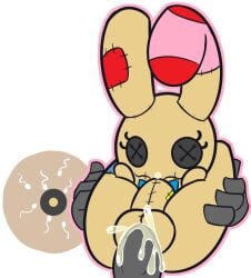 animate_inanimate bunny_ears bunny_plush button_eyes cum cum_in_pussy cum_inside disembodied_hands disembodied_penis doll duo female female_focus impregnation lagomorph living_doll living_plushie living_toy male mammal penetration penis plushie png pussy rabbit rabbit_ears rabbit_plushie reverse_suspended_congress solo_focus stomach_bulge straight transparent_background vagina vaginal_penetration vaginal_sex zaldenvire