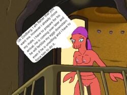 alien alien_girl alien_humanoid crustacean crustacean_humanoid decapodian_(futurama) edna_(futurama) edna_futurama futurama futurama_edna interspecies