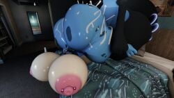 big_ass big_breasts breasts bubble_butt huge_ass huge_breasts lapras notsafeforgek pokémon_(species) pokemon sex thick_thighs wide_hips