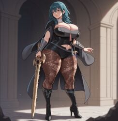 byleth (fire emblem) (female) from fire emblem by smogai