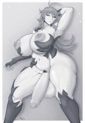 1futa areolae arm_behind_head armpit ass balls big_ass big_balls big_breasts big_penis big_thighs breasts erection fat_ass futa_only futanari gigantic_ass huge_ass huge_balls huge_breasts huge_cock huge_thighs humanoid humanoid_penis kamu33 large_ass large_balls large_breasts large_penis large_thighs long_hair massive_ass massive_breasts massive_thighs navel nipples partially_retracted_foreskin penis pubic_hair smooth_balls smooth_penis solo standing thick_thighs thighs uncut wide_hips