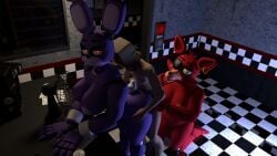 bonnie_(fnaf) domination ffm five_nights_at_freddy's fnaf foxy_(fnaf) nightbotgrey