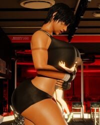 1girls 3d activision ass big_ass big_breasts blizzard_entertainment bottom_heavy breasts bust busty chest curvaceous curvy curvy_figure dark-skinned_female dark_skin egyptian egyptian_female fareeha_amari female female_focus giantess gym hips hourglass_figure huge_ass huge_breasts human jimmy144 large_ass large_breasts legs lips mature mature_female middle_eastern middle_eastern_female overwatch overwatch_2 pharah slim_waist tan-skinned_female tan_body tan_skin thick thick_hips thick_legs thick_thighs thighs top_heavy voluptuous voluptuous_female waist wide_hips