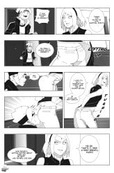 1boy 1girls adult age_difference ass_focus boruto:_naruto_next_generations cheating cheating_wife comic cunnilingus_through_clothes dialogue dominant dominant_female domination eating_ass english_text female femsub from_behind inviting inviting_to_sex male malesub mature mature_female monochrome naruto naruto_(series) offering oral presenting presenting_ass sakura_haruno showing_ass smothering smothering_ass speech_bubble staring staring_at_ass story straight submissive submissive_male teenager text uzumaki_boruto visualtoon worship worshiping