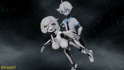 1boy1girl krazak portal_(series) sfm source_filmmaker space space_core wheatley