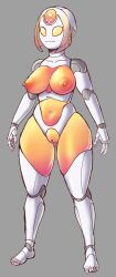 1girls badgurgling big_breasts breasts female pussy robot_girl thick_thighs