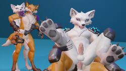 16:9 2boys anthro anthro_only black_nose blue_background blue_eyes brother/brother brother_(lore) brothers canid canine clothing duo epic_games fennix_(fortnite) fingerless_gloves fortnite fox fur furry furry_only gay gloves handwear hi_res hug humanoid incest incest_(lore) looking_pleasured male male/male male_only male_penetrated male_penetrating male_penetrating_male mammal no_humans orange_body orange_fur pat3awelitas300 penetration role_reversal sex simple_background spikes volpez_(fortnite) white_body widescreen yellow_eyes