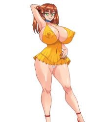 1girls alcione areola_bulge areolae areolae_visible_through_clothing arm_behind_head armpit asuka_langley_sohryu bakunyuu bare_shoulders belly_button blank_background blue_choker blush breasts bursting_breasts choker cleavage collarbone covered_breasts covered_erect_nipples covered_navel curvaceous dress enormous_breasts erect_nipples erect_nipples_under_clothes feet_out_of_frame female_focus fingernail_polish fingernails full_body german green_eyes hand_in_own_hair hi_res high_resolution highleg highleg_panties highres huge_areolae huge_breasts huge_nipples impossible_clothes impossible_dress interface_headset large_breasts long_hair looking_at_viewer massive_breasts microdress minidress nail_polish naughty_face naughty_smile navel neon_genesis_evangelion nipples nipples_bulge nipples_visible_through_clothing no_bra out_of_frame panties pantyshot pantyshot_(standing) plain_background posing puffy_areola puffy_nipples red_footwear red_nail_polish red_nails red_shoes revealing_clothes revealing_dress shiny shiny_hair shiny_skin short_dress simple_background skirt sleeveless sleeveless_dress smile smiling_at_viewer solo solo_female strap_dress sundress thick_legs thick_thighs transparent transparent_clothing underwear very_long_hair voluptuous white_background white_panties white_underwear wide_hips yellow_dress yellow_microdress yellow_minidress