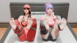 breznsfw feet feet_up female fortnite happy pov_feet ruby_(fortnite) tracy_trouble_(fortnite)