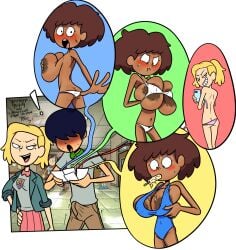 amphibia amphibia_(series) anne_boonchuy ass big_areola big_breasts bikini blonde_hair blush bra brown_areola bulge calicobggs cleavage cleavage_overflow colored covering_breasts dark-skinned_female disney_channel edited elorkomarrano embarrassed erection erection_under_clothes huge_breasts light-skinned_female long_breasts micro_bra micro_panties one-piece_swimsuit overflowing_breasts panties photo popsicle popsicle_in_mouth sagging_breasts sasha_waybright sexting sideboob small_bra small_clothes smile smirk terrible_the_drawfag topless two_piece_swimsuit underwear