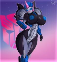 1girls arcee arcee_(prime) autobot big_breasts blue_eyes blue_nipples blush breasts female female_only huge_breasts large_breasts nipples nude pussy robot robot_girl solo tagme thick_thighs tr_yithaz transformers transformers_prime vagina voluptuous voluptuous_female wide_hips