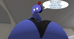 big_ass bubble_butt clyde_(discord) discord discord_(app) huge_ass tagme zer0264