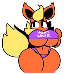 anthro big_breasts breasts eeveelution female flareon flowsynchronomy furry pokémon pokémon_(species) pokemon tagme thick_thighs wide_hips