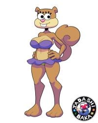 big_breasts bikini not_porn sandy_cheeks spongebob_squarepants tadashibaka thick_thighs