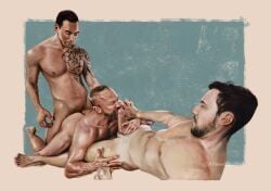 3boys a_new_identity anal anal_sex blowjob blowjob_face boner caucasian caucasian_male erect_penis erection gay gay_pornstar gay_sex guido_stahl hard_on latino male male/male male_only muscles muscular muscular_male onlyfans_model oral oral_sex porn_star real_person rossato_gaucho threesome tian_tao tim_tales uncut veiny_penis yaoi