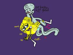 2boys anal anal_sex cephalopod cum cum_in_ass cum_inside gay gay_sex male male_only octopodiform octopus sea_sponge smooth_skin spongebob_squarepants spongebob_squarepants_(character) squidward_tentacles tentacle tentacle_sex