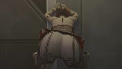 1girls 3d against_wall animated apex_legends ass ass_focus ass_shake black_hair bodysuit clothed female from_behind huge_ass jiggle kishi latina loba_(apex_legends) longer_than_30_seconds no_sound pants shaking_ass shaking_butt solo twerking video webm