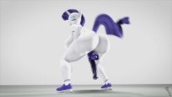 1futa 3d animated anthro ass balls bouncing_ass bouncing_balls bouncing_penis breasts furry futa_only futanari horse_penis horsecock horsecock_futanari mp4 my_little_pony nipples no_sound penis pony pony_tail ponygirl purple_eyes purple_hair purple_penis rarity_(mlp) screwingwithsfm solo solo_futa twerking video white_body white_fur