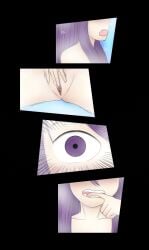 biting_finger comic comic_page doki_doki_literature_club eyes genkun gnyrkd masturbating masturbation motion_lines open_mouth purple_eyes purple_hair pussy shower suprised vagina yuri_(doki_doki_literature_club)