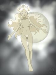 1girls avatar_legends avatar_the_last_airbender barefoot big_hair breasts coldfusion female full_moon ghost hairy_pussy long_hair looking_down looking_down_at_viewer moon naked naked_female night nipples nude nude_female pubic_hair pussy small_breasts spirit spirit_(avatar) unshaved_pussy white_hair yue