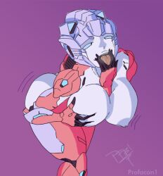 1girls arcee arcee_(g1) artist_name autobot big_ass big_breasts big_butt breasts busty cat_ears female female_only huge_breasts large_breasts nipples profacon1 robot robot_girl seductive seductive_eyes seductive_smile self_upload solo tongue tongue_out transformers