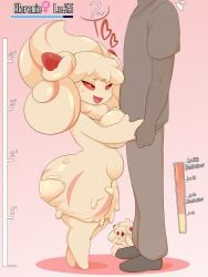 1boy 2girls alcremie ass ass_in_dress breast_expansion breasts cracker_(artist) faceless_male female female_only growth_drive growth_sequence huge_ass huge_breasts larger_male nintendo pokemon pokemon_ss seductive seductive_smile size_difference smaller_female