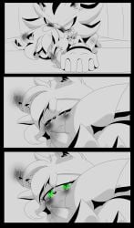 amy_rose blush broken_rape_victim colored_eyes comic crying crying_with_eyes_closed crying_with_eyes_open ear_blush eyes_half_open femsub furry maledom monochrome rape shadic80 shadow_the_hedgehog sonic_(series) sonic_riders sonic_the_hedgehog_(series)