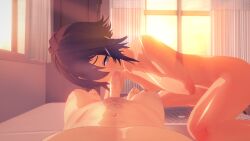 3d fellatio femboy jakey_stakey pov tsubame_(vtuber) virtual_youtuber yaoi