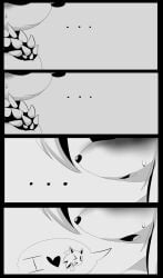 amy_rose blush comic furry_tail monochrome shadic80 shadow_the_hedgehog sonic_(series) sonic_riders sonic_the_hedgehog_(series)