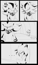 after_sex amy_rose broken_heart clenched_teeth clothes_on_floor comic ears_back frustrated furry left_alone monochrome naked nude raped sad shadic80 shadow_the_hedgehog sonic_(series) sonic_riders sonic_the_hedgehog_(series) upset wide_eyed