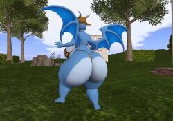 3d animated anthro big_ass big_breasts breasts bubble_butt female ferialexonar huge_ass mp4 no_sound tagme thick_thighs video wide_hips