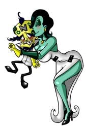 doctor_neo_cortex female kiss kissing nadiya nadiya_(vdisco) nadiya_brukinova nadiya_cortex neo_cortex